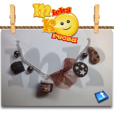Bracciale con duplo,nutella,pan di stelle e gocciola!